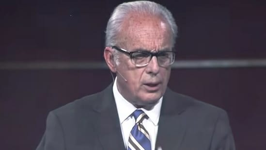John MacArthur, 86, pastor of Grace Community Church, has been hospitalized. (John McArthur/Facebook)