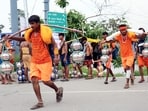 The kanwar yatra, which began on July 11, will culminate on July 23 on Shivratri.