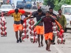 774 locations have been identified across the city for setting up camps, and 374 kanwar camps have already been permitted, said a police officer. 774 locations have been identified across the city for setting up camps, and 374 kanwar camps have already been permitted, said a police officer.