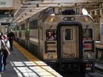 NJ Transit faces significant disruptions due to heavy rains, affecting rail services across New Jersey. (AP Photo/Seth Wenig) NJ Transit faces significant disruptions due to heavy rains, affecting rail services across New Jersey. (AP Photo/Seth Wenig)