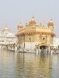 Security at the Golden Temple was beefed up on Monday after the Shiromani Gurdwara Parbandhak Committee (SGPC) received an email regarding a bomb threat. (HT File)