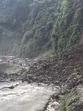 Stranded vehicles after the Mandi-Kullu strech of highway was disrupted again on Monday morning after a fresh landslide. (HT Photo) Stranded vehicles after the Mandi-Kullu strech of highway was disrupted again on Monday morning after a fresh landslide. (HT Photo)