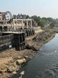 The most polluted 22km stretch of the Yamuna in Delhi, between Wazirabad and Okhla, receives effluents from dozens of drains, with Najafgarh and Shahdara being the most significant. (Sanchit Khanna/ Hindustan Times)