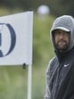 US world No.1 Scottie Scheffler during a practice round for the Open championship at the Royal Portrush Golf Club, Northern Ireland on Tuesday. (AP)