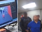 A woman was detained by Illinois police allegedly for stealing items worth $1,300 while in the US. A woman was detained by Illinois police allegedly for stealing items worth $1,300 while in the US.