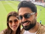 Kriti Sanon and rumoured boyfriend Kabir Bahia are currently in London. Kriti Sanon and rumoured boyfriend Kabir Bahia are currently in London.