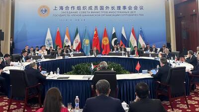 *External affairs minister S Jaishankar during SCO Council of Foreign Ministers Meeting, in Tianjin, China. (PTI/X@DrSJaishankar)