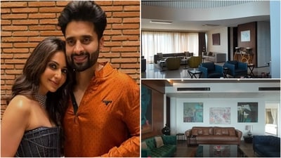 Farah Khan explores Rakul Preet Singh and Jackky Bhagnani's stunning home. Farah Khan explores Rakul Preet Singh and Jackky Bhagnani's stunning home.