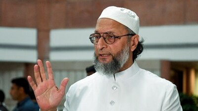 In the 2022 civic elections, Upadhyay was one of the four candidates who won on the ticket of the party led by Asaduddin Owaisi. (ANI)
