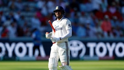 India's Shubman Gill failed to score big at Lord's in both innings. (Action Images via Reuters)