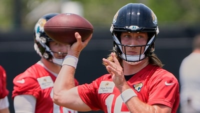 Trevor Lawrence was the first overall pick by the Jacksonville Jaguars during the 2021 NFL Draft. (AP) Trevor Lawrence was the first overall pick by the Jacksonville Jaguars during the 2021 NFL Draft. (AP)