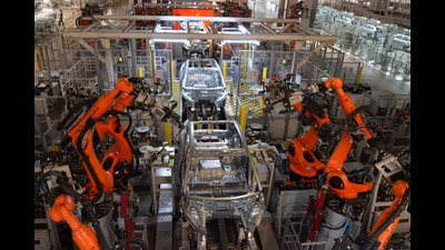 Manufacturing, agriculture and services will all see AI-driven productivity gains. But without planning, this will also mean job losses at the bottom. (Nick Carey) Manufacturing, agriculture and services will all see AI-driven productivity gains. But without planning, this will also mean job losses at the bottom. (Nick Carey)