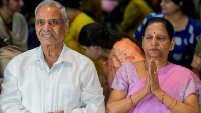 Earlier today, the Indian astronaut's father Shambhu Dayal Shukla said, “The splashdown would be noted down in history.” (PTI) Earlier today, the Indian astronaut's father Shambhu Dayal Shukla said, “The splashdown would be noted down in history.” (PTI)