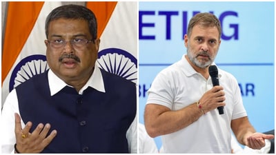 Education minister Dharmendra Pradhan accused Rahul Gandhi of using the tragedy for "cheap politics". (File) Education minister Dharmendra Pradhan accused Rahul Gandhi of using the tragedy for "cheap politics". (File)