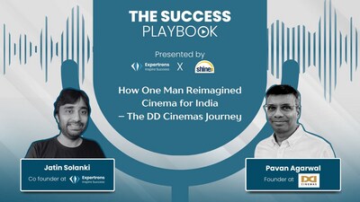 Pavan Agarwal founded DD Cinemas to address the lack of cinema in smaller towns. Pavan Agarwal founded DD Cinemas to address the lack of cinema in smaller towns.