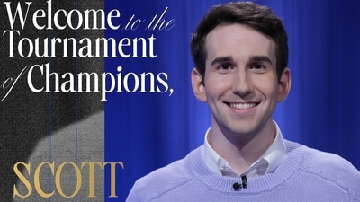 Scott Riccardi, Jeopardy!’s reigning champ (X/@Jeopardy) Scott Riccardi, Jeopardy!’s reigning champ (X/@Jeopardy)