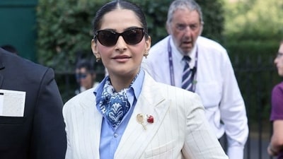 Sonam Kapoor expressed excitement about the Indian turnout at Wimbledon tournament this year. Sonam Kapoor expressed excitement about the Indian turnout at Wimbledon tournament this year.