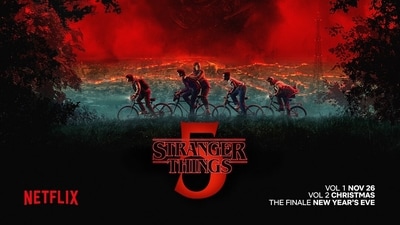 A new poster for Stranger Things 5 (X/@Stranger_Things) A new poster for Stranger Things 5 (X/@Stranger_Things)