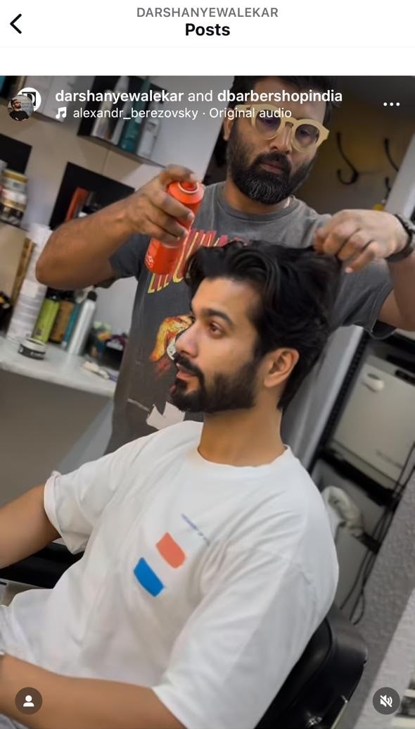 Darshan Yewalekar with Sunny Kaushal (Darshan Yewalekar Insta) Darshan Yewalekar with Sunny Kaushal (Darshan Yewalekar Insta)