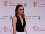 Emma Watson at the 75th British Academy of Film and Television Awards (BAFTA) at the Royal Albert Hall in London. (REUTERS/Henry Nicholls)