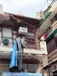 The other incident took place at around 6pm at a separate three-storeyed residential building in the Shalimar Garden’s main road area, said officers. (Sakib Ali/HT Photo) The other incident took place at around 6pm at a separate three-storeyed residential building in the Shalimar Garden’s main road area, said officers. (Sakib Ali/HT Photo)