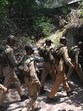 The situation worsens in the monsoon, as the culvert gets flooded and the personnel of the regiment have to either wade through waist-deep drain water or walk two-and-a-half kilometres to cross from one side of the carriageway to the other. (Vipin Kumar/HT Photo) The situation worsens in the monsoon, as the culvert gets flooded and the personnel of the regiment have to either wade through waist-deep drain water or walk two-and-a-half kilometres to cross from one side of the carriageway to the other. (Vipin Kumar/HT Photo)