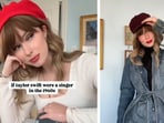Mary Devlin, a Philadelphia musician, has gone viral as Taylor Swift's doppelganger(Instagram/ @beatledirt)