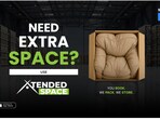 Need extra space? Book Xtended Space 