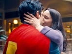 A couple of kissing scenes in Superman have been cut by the CBFC.