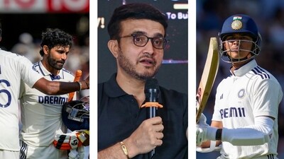 Sourav Ganguly hailed Ravindra Jadeja and also criticised the Indian top-order. Sourav Ganguly hailed Ravindra Jadeja and also criticised the Indian top-order.