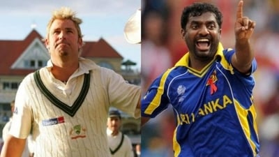 Brian Lara compared Shane Warne to Muttiah Muralitharan. Brian Lara compared Shane Warne to Muttiah Muralitharan.