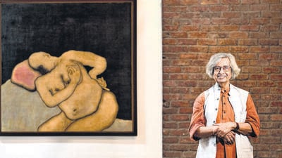 A bengaluru-based gallerist has been booked for allegedly selling fake paintings by prominent artists Jogen Chowdhury and K G Subramanyan to Mumbai-based actor-cum-art-dealer and wellness instructor Bijay Anand. (Photo by Satish Bate/ Hindustan Times) (Hindustan Times) A bengaluru-based gallerist has been booked for allegedly selling fake paintings by prominent artists Jogen Chowdhury and K G Subramanyan to Mumbai-based actor-cum-art-dealer and wellness instructor Bijay Anand. (Photo by Satish Bate/ Hindustan Times) (Hindustan Times)