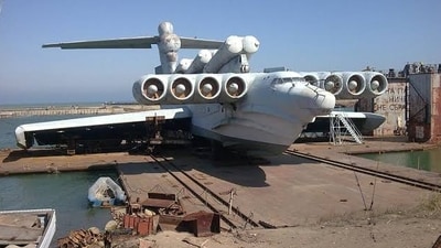 China has yet to reveal the maker of the 'Sea Monster' aircraft or its intended purpose. (X/Statecraft Insight) China has yet to reveal the maker of the 'Sea Monster' aircraft or its intended purpose. (X/Statecraft Insight)