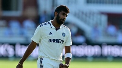 India's Jasprit Bumrah looks on during the third day of the third cricket test match between England and India at Lord's cricket ground (AFP) India's Jasprit Bumrah looks on during the third day of the third cricket test match between England and India at Lord's cricket ground (AFP)