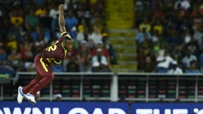 West Indies all-rounder Andre Russell (AFP) West Indies all-rounder Andre Russell (AFP)