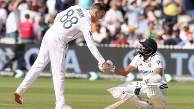 England's Harry Brook shakes hands with India's Mohammed Siraj after their win at Lord's (AP) England's Harry Brook shakes hands with India's Mohammed Siraj after their win at Lord's (AP)