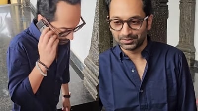 Fahadh Faasil's 'simple' keypad Vertu phone is anything but that. Fahadh Faasil's 'simple' keypad Vertu phone is anything but that.