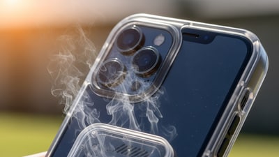 Your phone hates the heat more than you do. Keep it from shutting down with these simple summer habits. (Generated by Gemini AI) Your phone hates the heat more than you do. Keep it from shutting down with these simple summer habits. (Generated by Gemini AI)