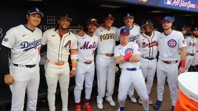 MLB reinstated team uniforms for the All-Star Game, a tradition fans missed for six years. (Chicago Clubs) MLB reinstated team uniforms for the All-Star Game, a tradition fans missed for six years. (Chicago Clubs)