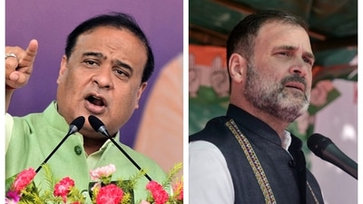 Rahul Gandhi said that the Congress won’t put Assam's CM in jail, but people will. Rahul Gandhi said that the Congress won’t put Assam's CM in jail, but people will.