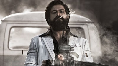 Yash plays Rocky Bhai in Prashanth Neel's highly-popular KGF films. Yash plays Rocky Bhai in Prashanth Neel's highly-popular KGF films.