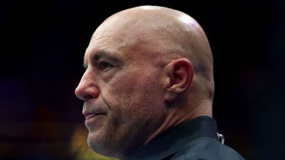 Joe Rogan blasts Trump admin's handling of Epstein files (Photo by ELSA / GETTY IMAGES NORTH AMERICA / Getty Images via AFP) (Getty Images via AFP)