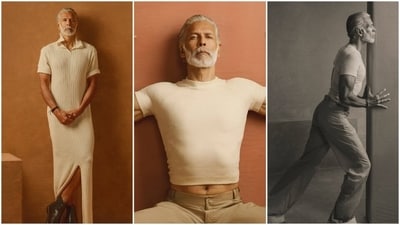 Milind Soman featured in new photoshoot for Harper's Bazaar India. (Instagram/ Harper's Bazaar India) Milind Soman featured in new photoshoot for Harper's Bazaar India. (Instagram/ Harper's Bazaar India)