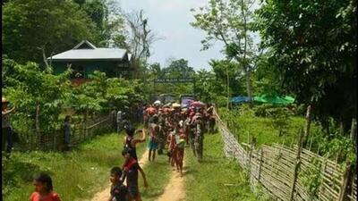 Mizoram shares a 510 km-long boundary with Myanmar’s Chin state across six districts. (Representational image) Mizoram shares a 510 km-long boundary with Myanmar’s Chin state across six districts. (Representational image)