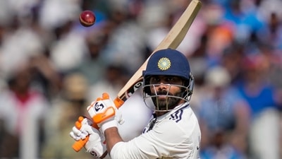 India's Ravindra Jadeja plays a shot during the fifth day of the third test vs England at Lord's (PTI) India's Ravindra Jadeja plays a shot during the fifth day of the third test vs England at Lord's (PTI)