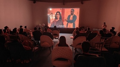 The magic of cinema: A screening in progress at the Himachal International Film and Art Festival 2025 (Courtesy HFAF) The magic of cinema: A screening in progress at the Himachal International Film and Art Festival 2025 (Courtesy HFAF)