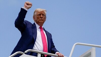 US President Donald Trump has called the Epstein files fallout a manufactured controversy. (Reuters)