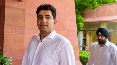 Samay Raina while appearing before the Supreme Court in a case seeking action against him and four other social media influencers for ridiculing persons suffering from disabilities, in New Delhi, (PTI) Samay Raina while appearing before the Supreme Court in a case seeking action against him and four other social media influencers for ridiculing persons suffering from disabilities, in New Delhi, (PTI)