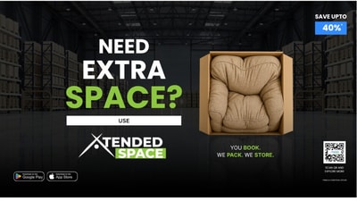 Need extra space? Book Xtended Space Need extra space? Book Xtended Space