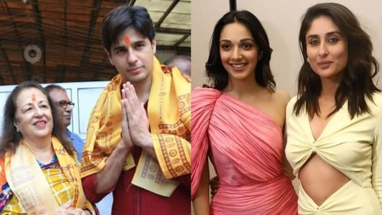 Rimma Malhotra, Sidharth Malhotra, Kiara Advani, Kareena Kapoor Khan
